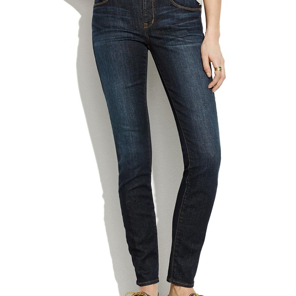 Madewell Denim - Madewell 8" Skinny Jeans in Dark Wash - NWOT